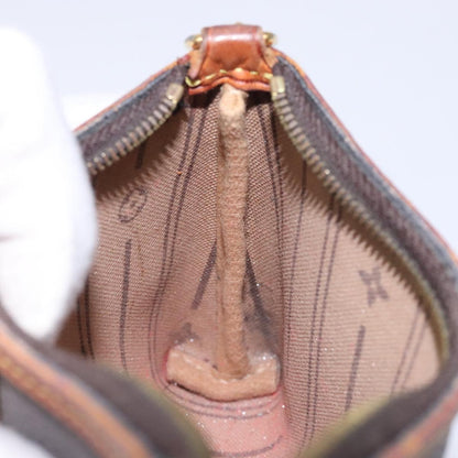 Louis Vuitton Mini Pochette Accessoires — Monogram Canvas, Gold Hardware, Made in France
