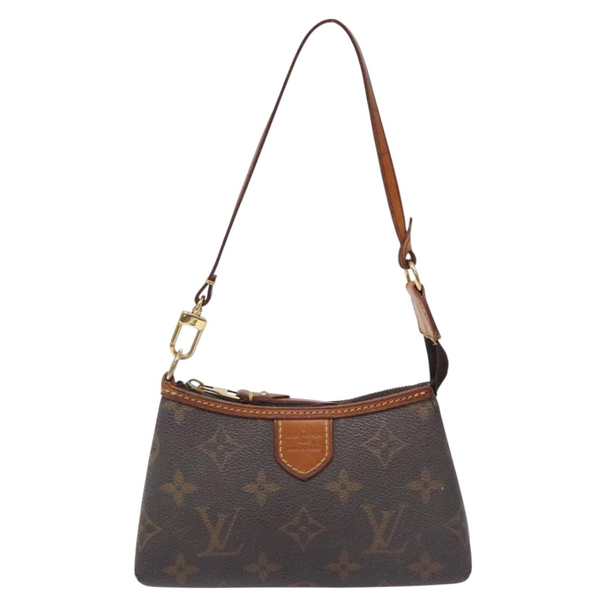 Louis Vuitton Mini Pochette Accessoires — Monogram Canvas, Gold Hardware, Made in France