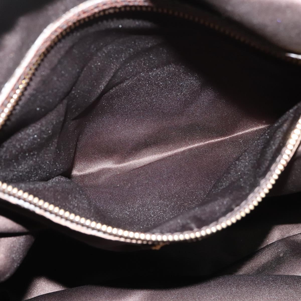 Early 2000s Leather 2-Way Handbag — Chocolate Brown, Gold Hardware, Top Handle &amp; Shoulder Strap