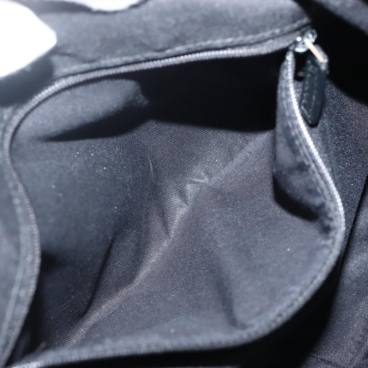GG Abbey Tote — Black Monogram Canvas, Made in Italy