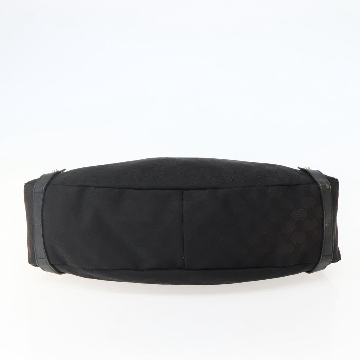 GG Abbey Tote — Black Monogram Canvas, Made in Italy