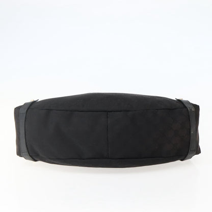 GG Abbey Tote — Black Monogram Canvas, Made in Italy