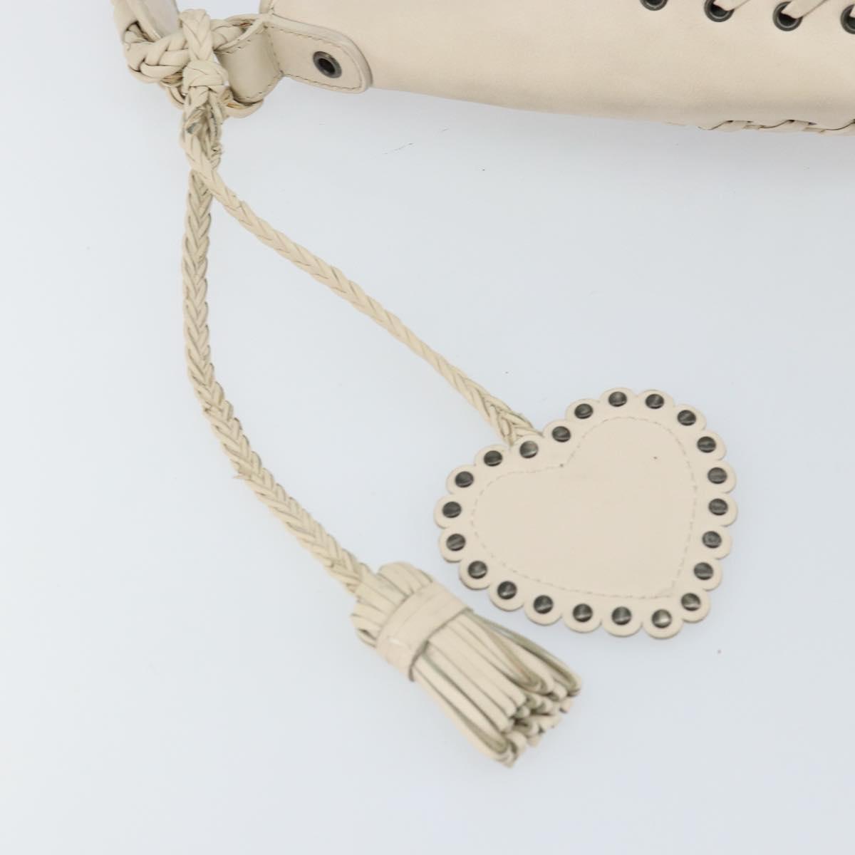 Early 2000s Oblique Heart Charm Hobo — John Galliano Era