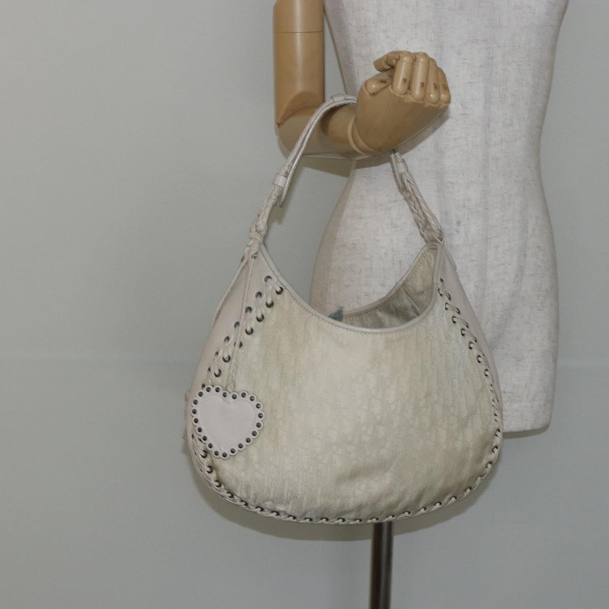 Early 2000s Oblique Heart Charm Hobo — John Galliano Era