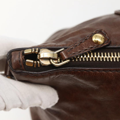 Studs Chocolate Brown Hand Bag