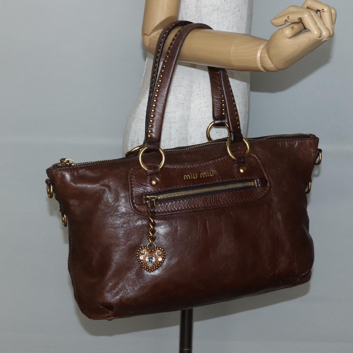 Studs Chocolate Brown Hand Bag