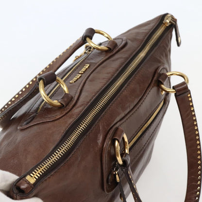 Studs Chocolate Brown Hand Bag