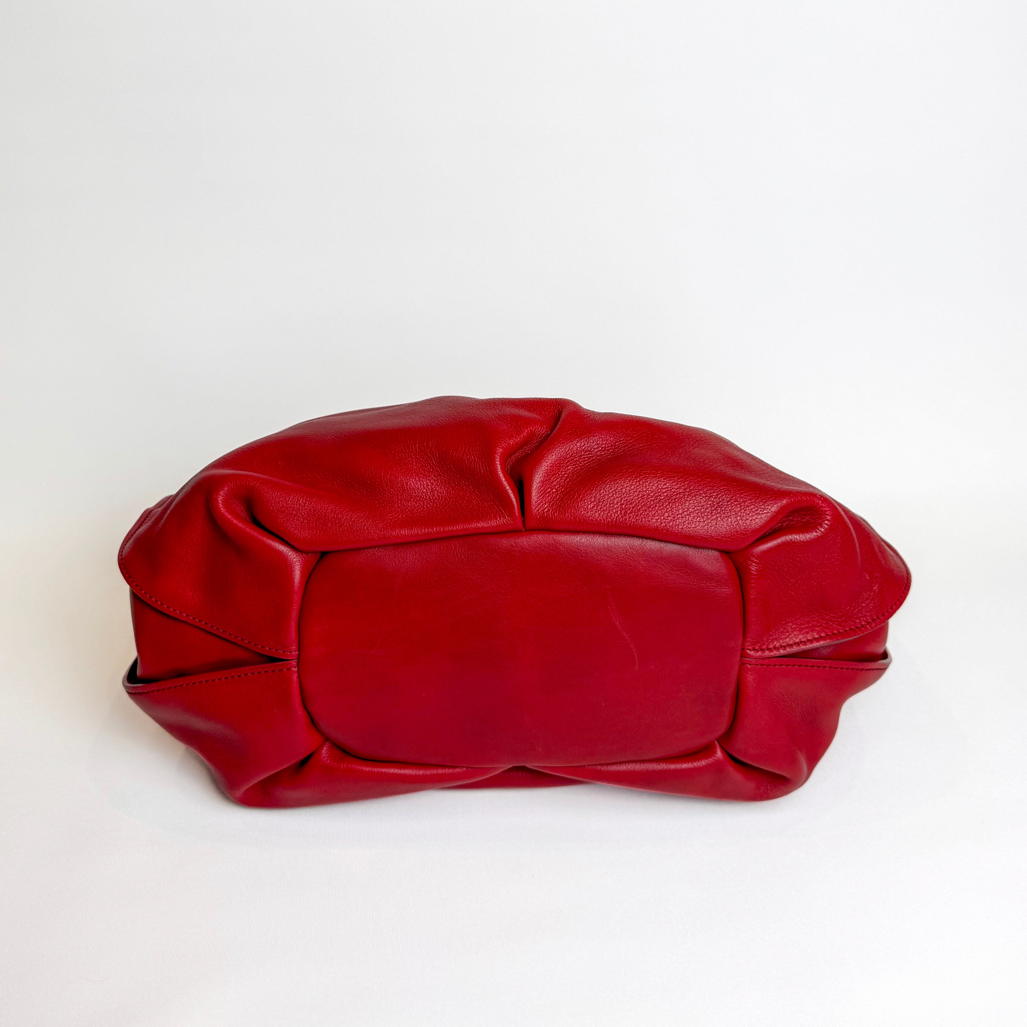 Celine Bittersweet Hobo in Ruby Red, Early 2000s