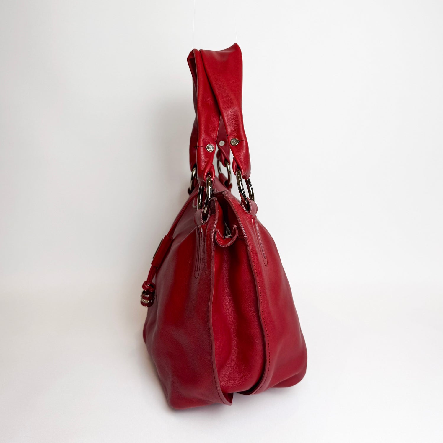 Celine Bittersweet Hobo in Ruby Red, Early 2000s
