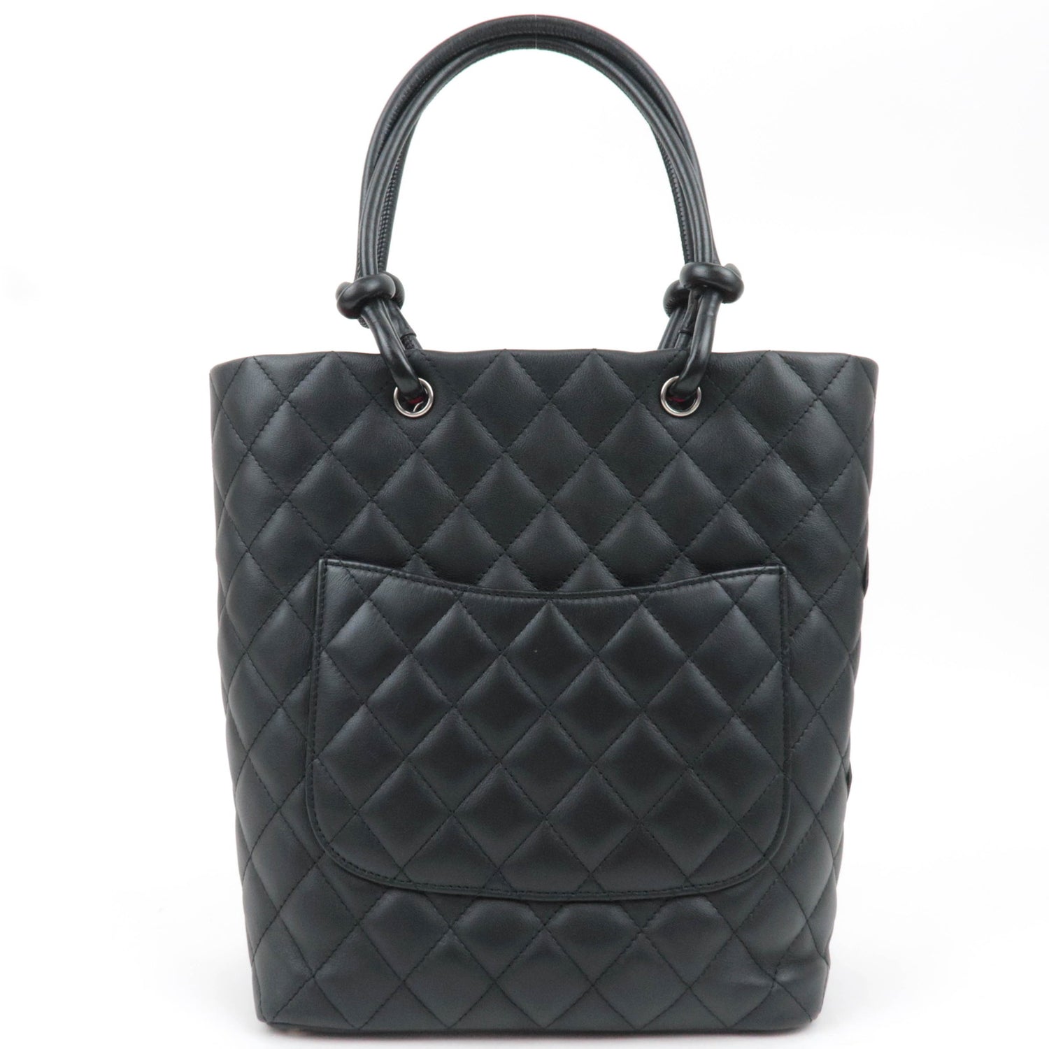 Chanel Cambon Line Medium Tote, Black on Black