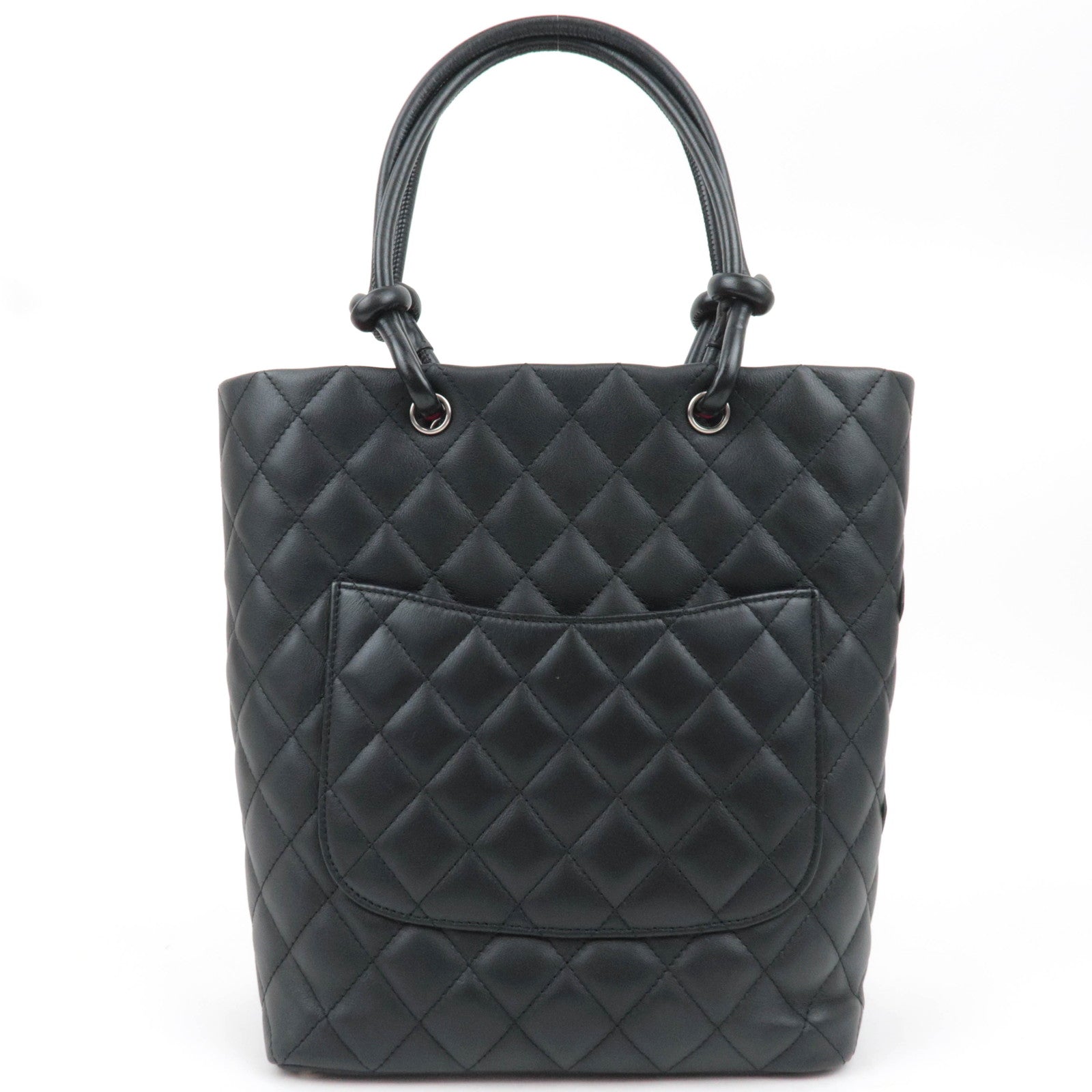 Chanel Cambon Line Medium Tote, Black on Black