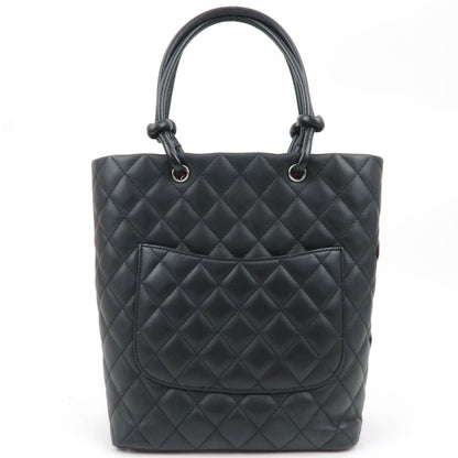 Chanel Cambon Line Medium Tote, Black on Black