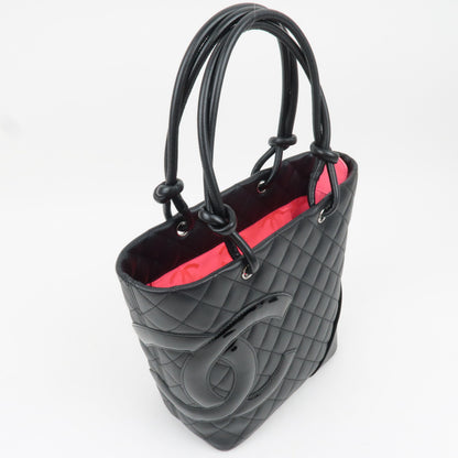 Chanel Cambon Line Medium Tote, Black on Black