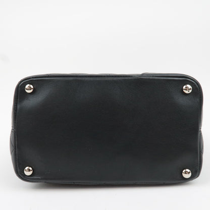 Chanel Cambon Line Medium Tote, Black on Black