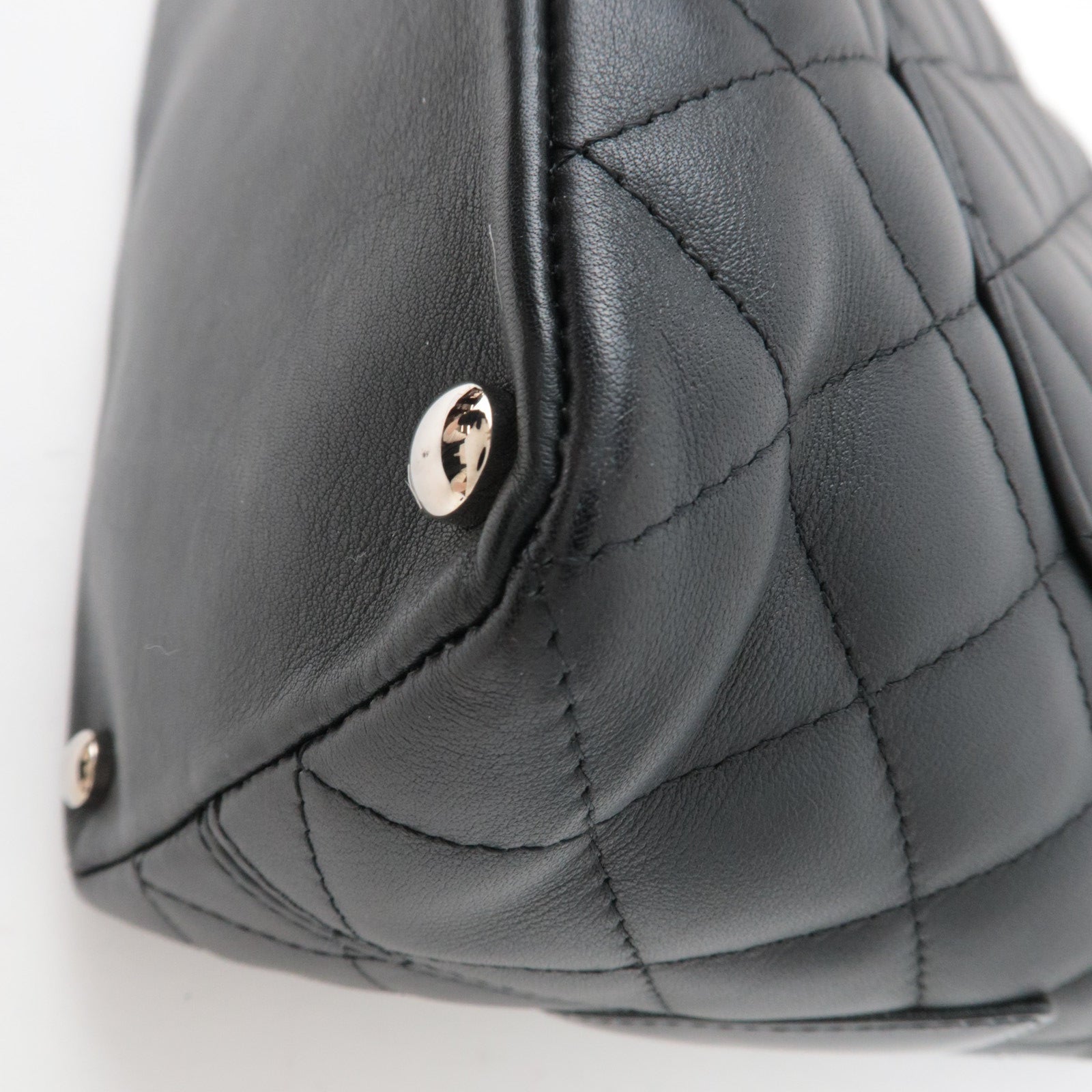 Chanel Cambon Line Medium Tote, Black on Black