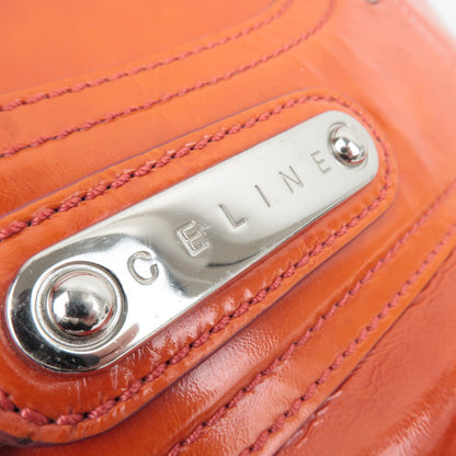 Celine Boogie Bag in Orange Patent Leather, Michael Kors Era 2002