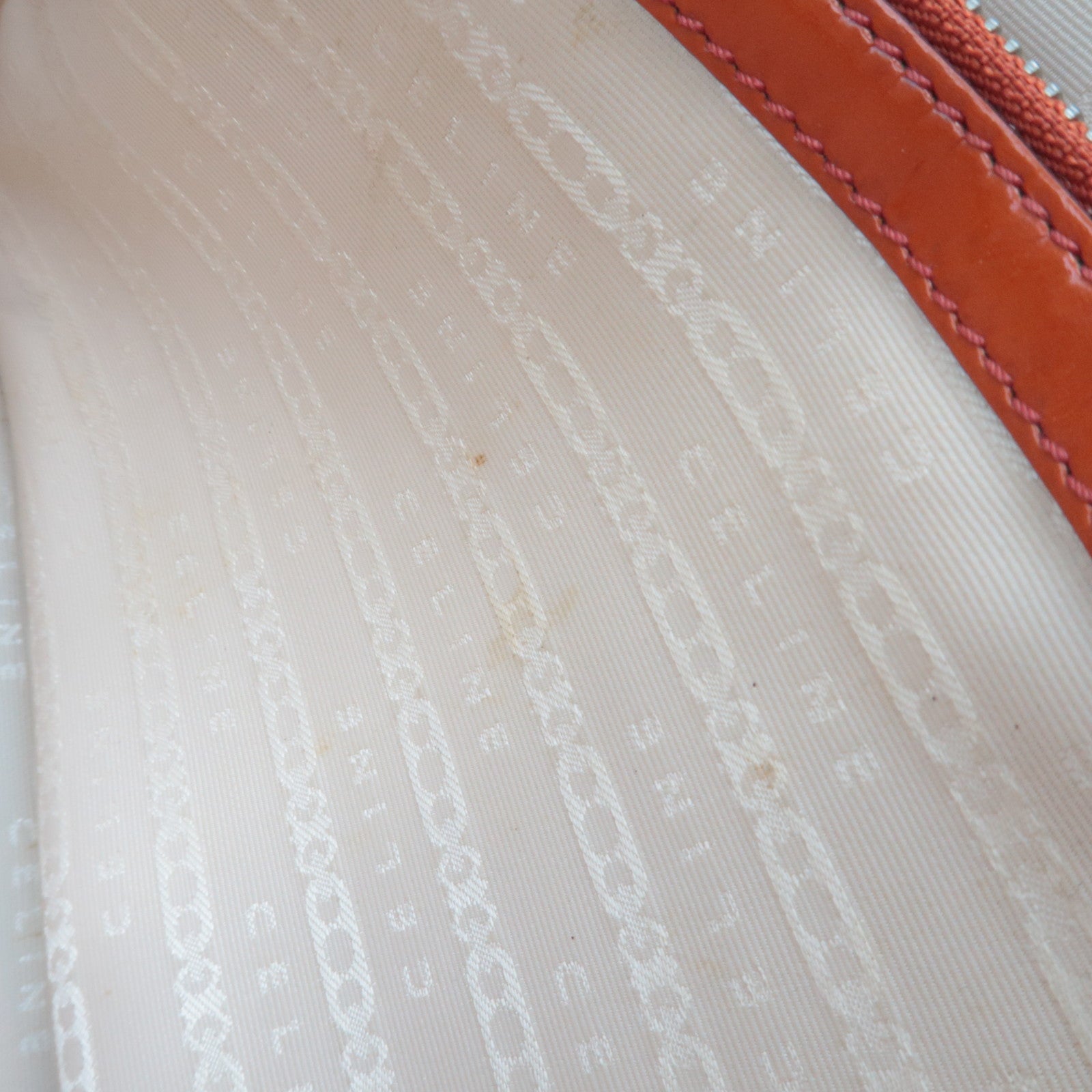 Celine Boogie Bag in Orange Patent Leather, Michael Kors Era 2002