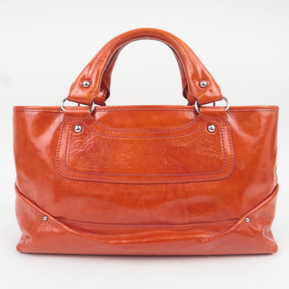 Celine Boogie Bag in Orange Patent Leather, Michael Kors Era 2002