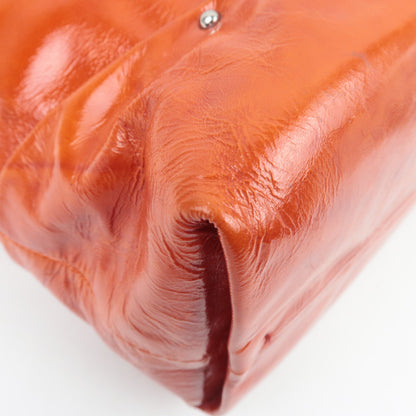 Celine Boogie Bag in Orange Patent Leather, Michael Kors Era 2002