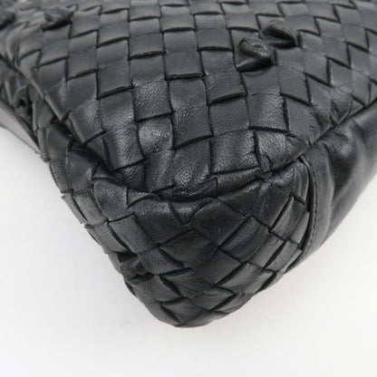 Bottega Veneta Intrecciato Knotted Leather Shoulder Bag