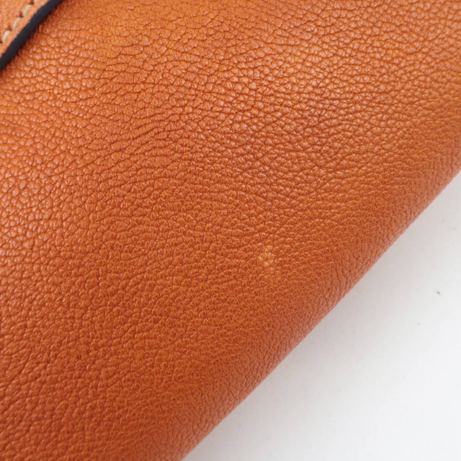 Miu Miu Vitello Lux Padlock Shoulder Bag, Burnt Orange, Early 2000s