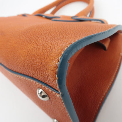 Miu Miu Vitello Lux Padlock Shoulder Bag, Burnt Orange, Early 2000s