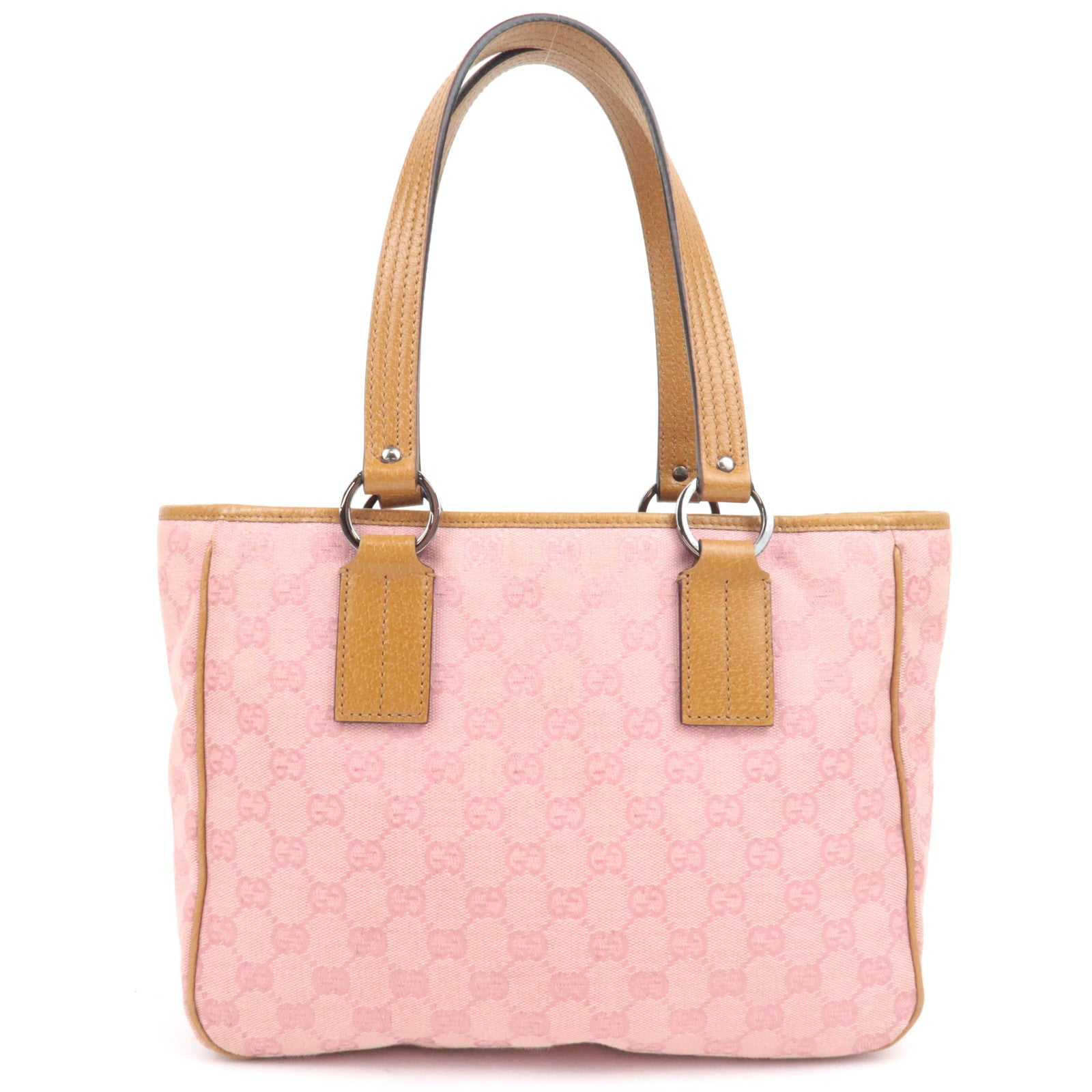 Gucci GG Monogram Canvas Tote, Light Pink, Early 2000s