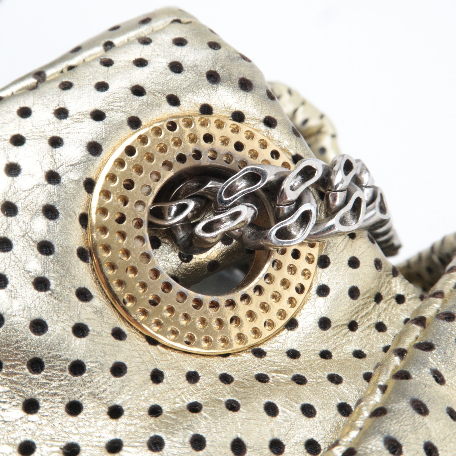 Chanel 2.55 Perforated Drill Accordion Flap Bag, Karl Lagerfeld 2008/09