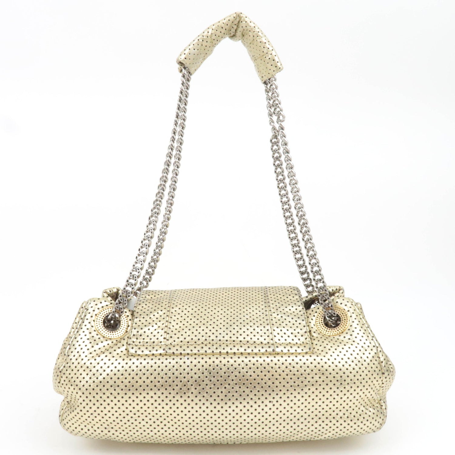 Chanel 2.55 Perforated Drill Accordion Flap Bag, Karl Lagerfeld 2008/09