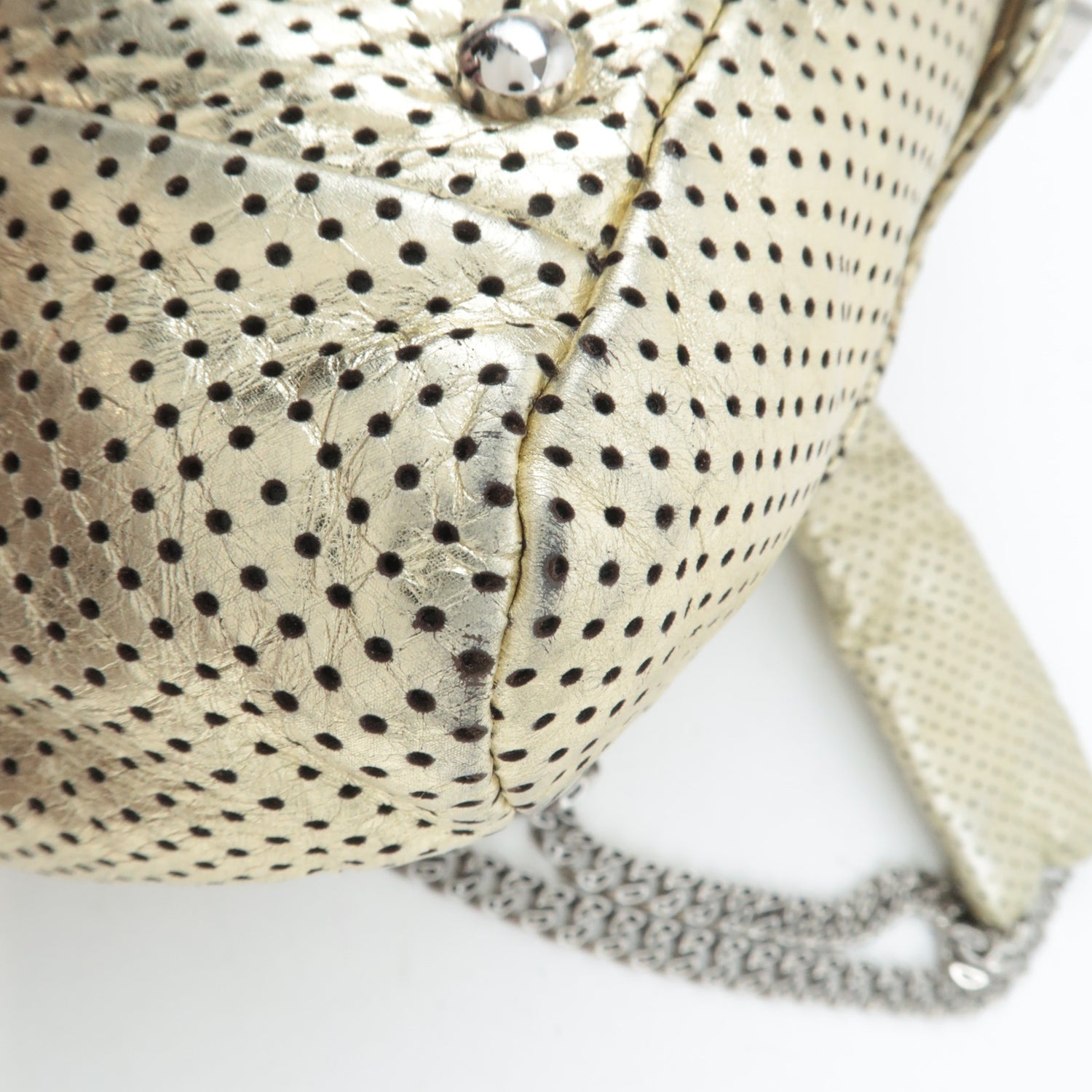 Chanel 2.55 Perforated Drill Accordion Flap Bag, Karl Lagerfeld 2008/09