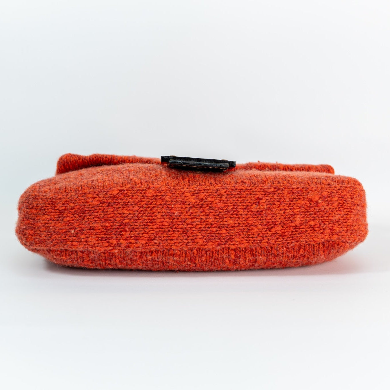 Burnt Orange Wool Baguette