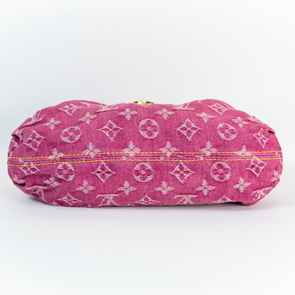Monogram Denim Pleaty — Fuchsia, Marc Jacobs Era, Made in Spain