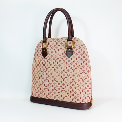 Alma O — Monogram Cherry, Gold Hardware