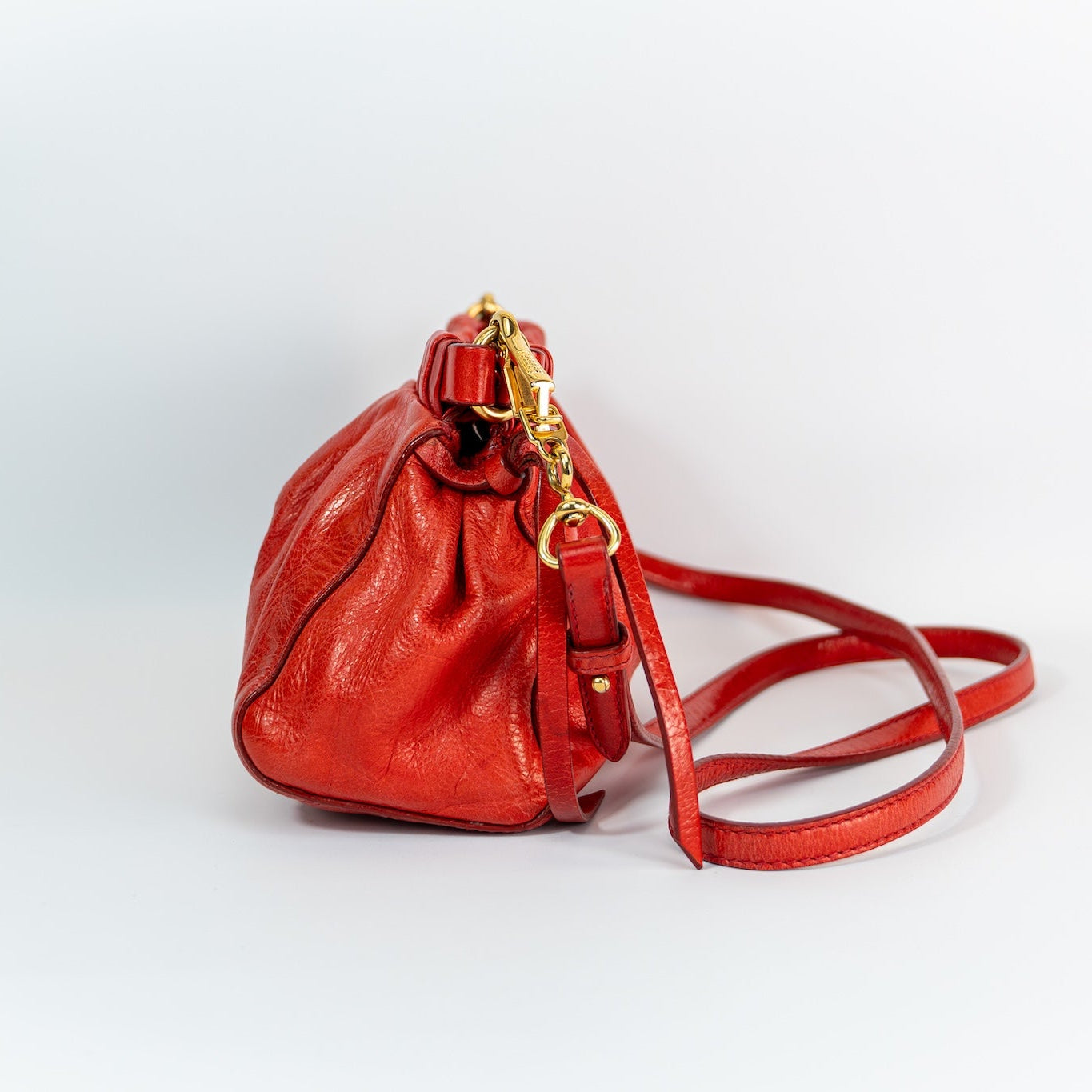 Miu Miu Red Shoulder Bag – Inherited Miu Miu Red Shoulder Bag – Inherited