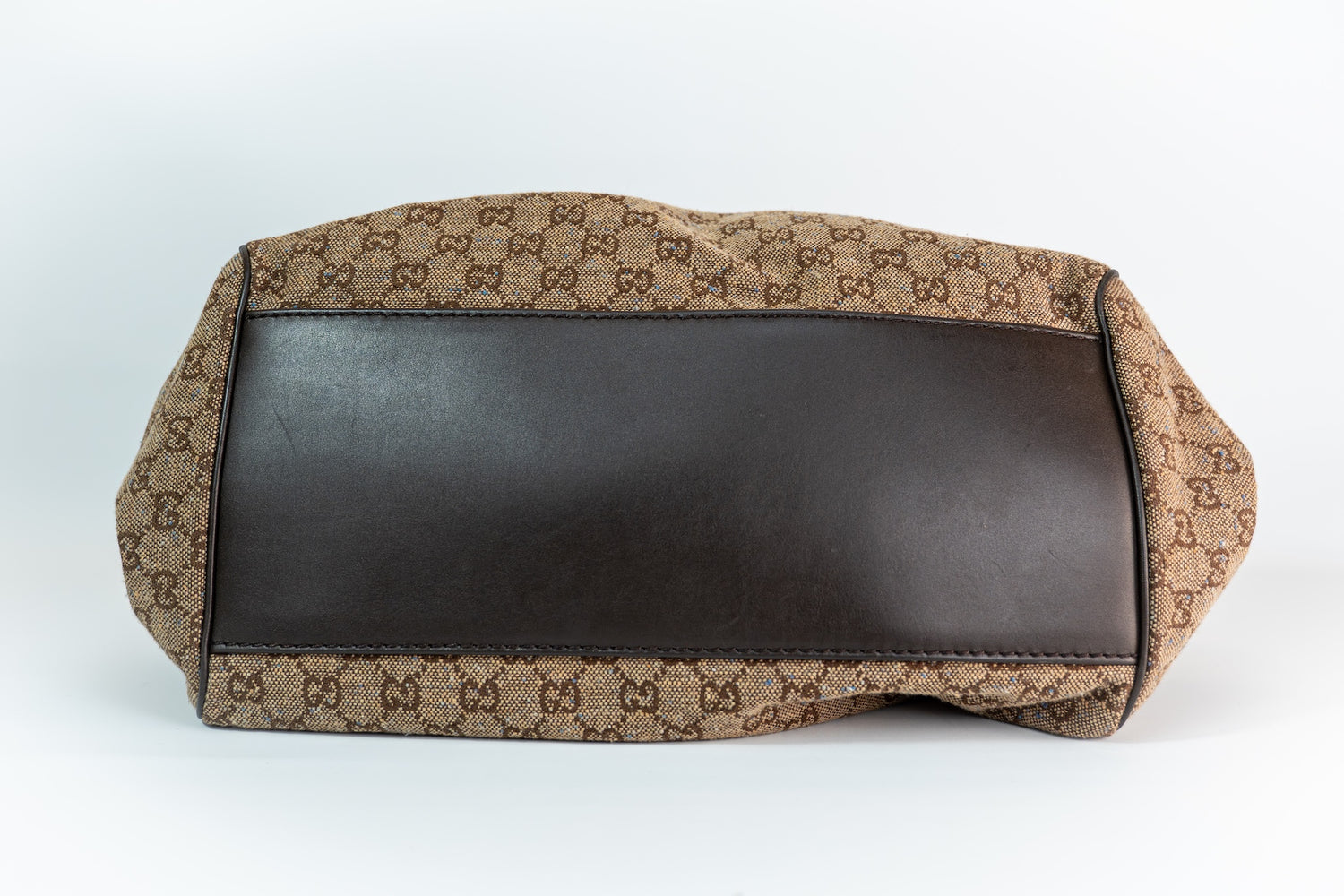 2010 Gucci Sukey GG Canvas Convertible Tote — Brown, 2-Way