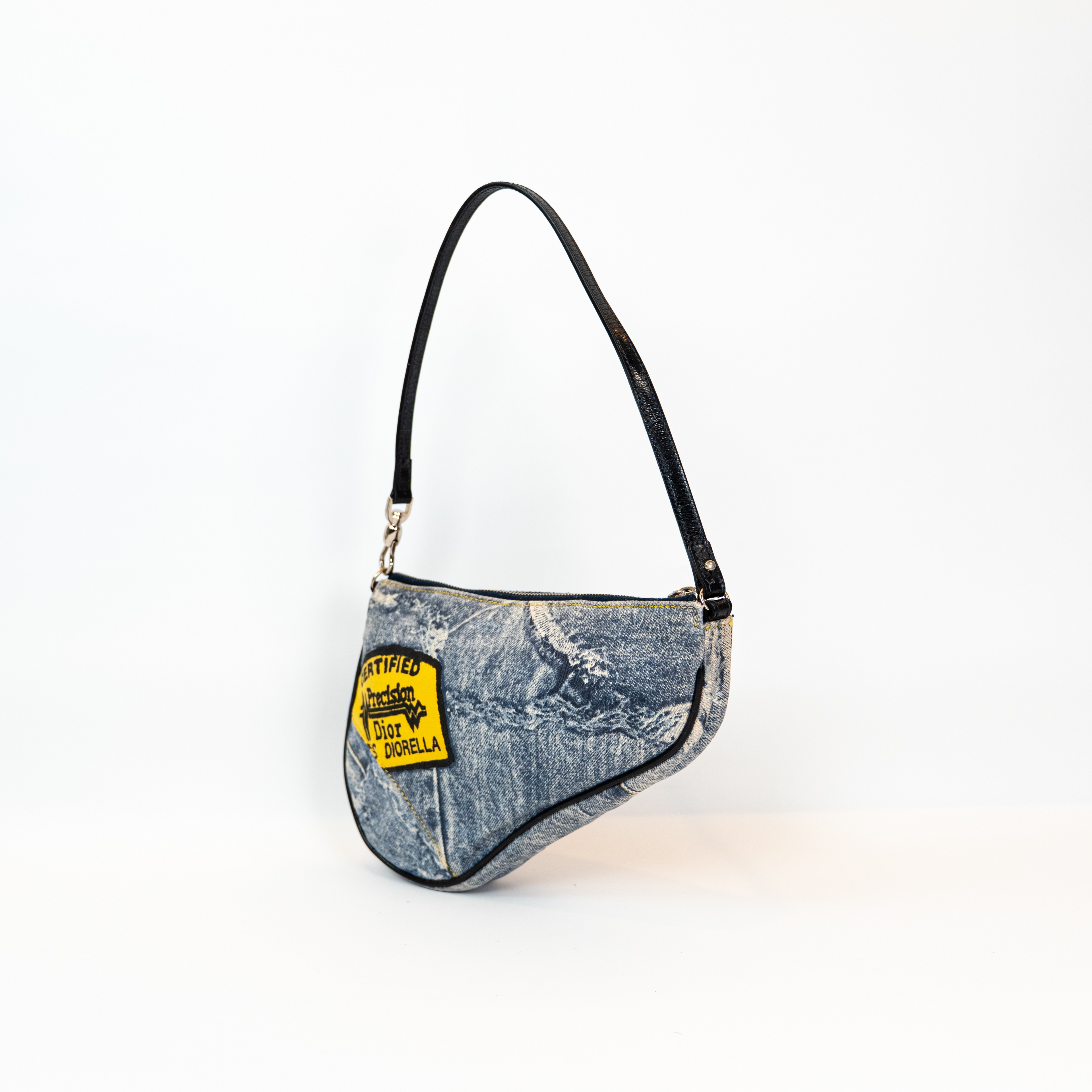 2001 Christian Dior Miss Diorella Speedway Saddle Pochette — Trompe L&