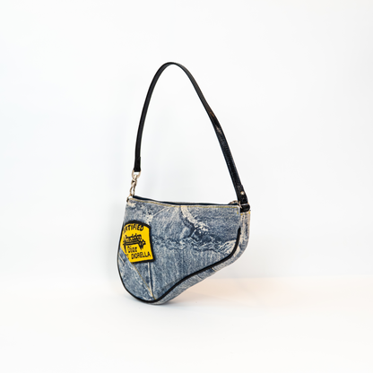 2001 Christian Dior Miss Diorella Speedway Saddle Pochette — Trompe L&