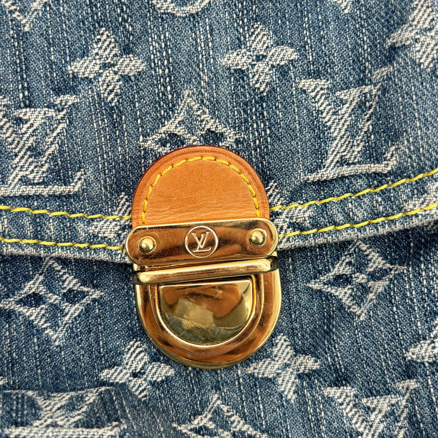Louis Vuitton Monogram Denim Pleaty, Marc Jacobs Era
