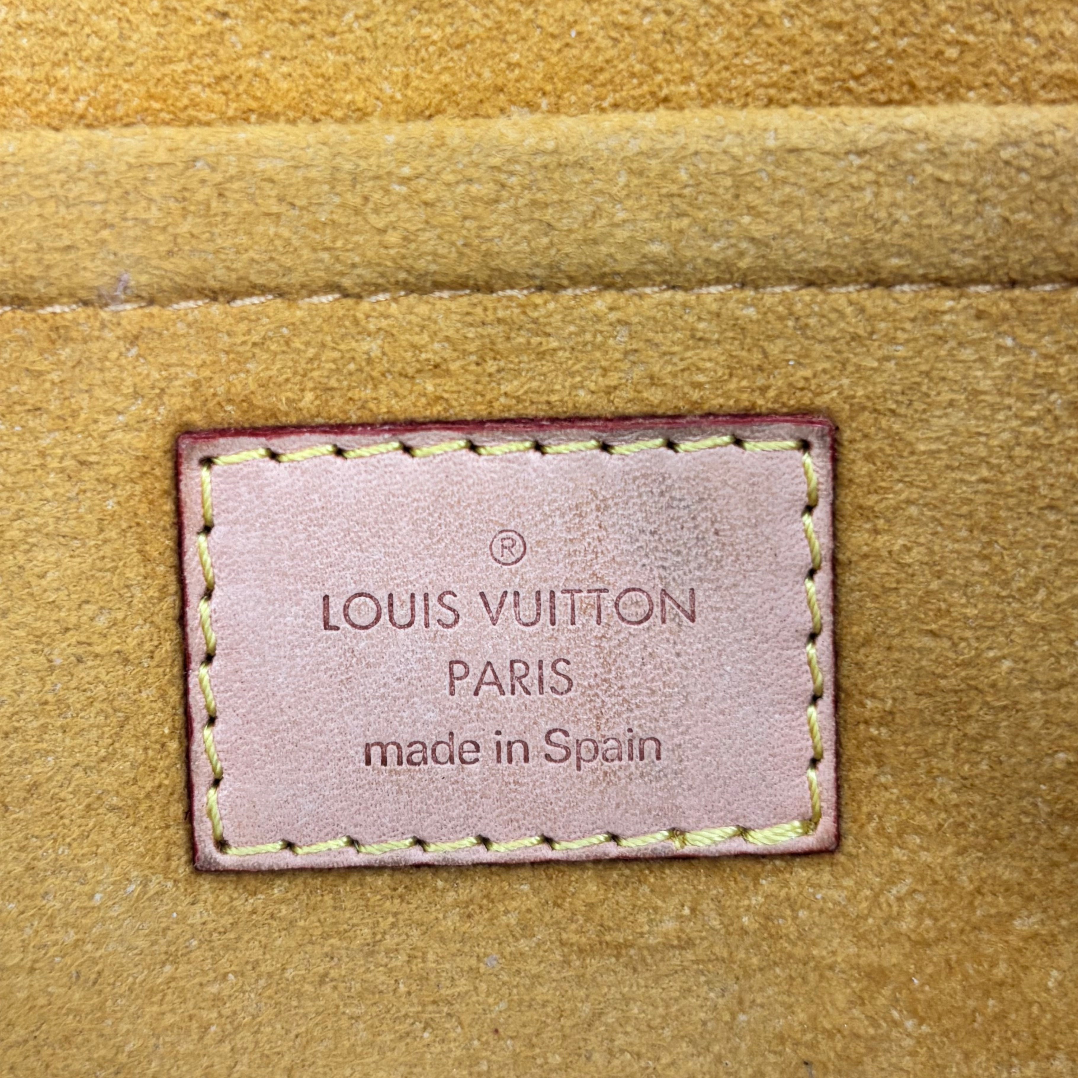 Louis Vuitton Monogram Denim Pleaty, Marc Jacobs Era