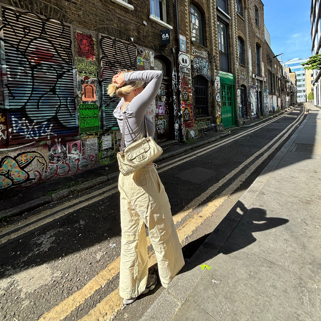 Chanel 2.55 Perforated Drill Accordion Flap Bag, Karl Lagerfeld 2008/09