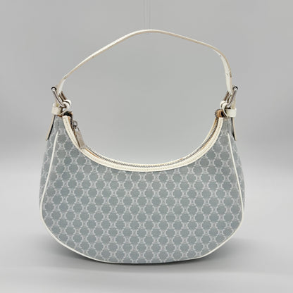 Celine Ava Bag in Sky Blue Macadam Canvas