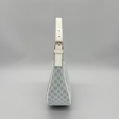 Celine Ava Bag in Sky Blue Macadam Canvas