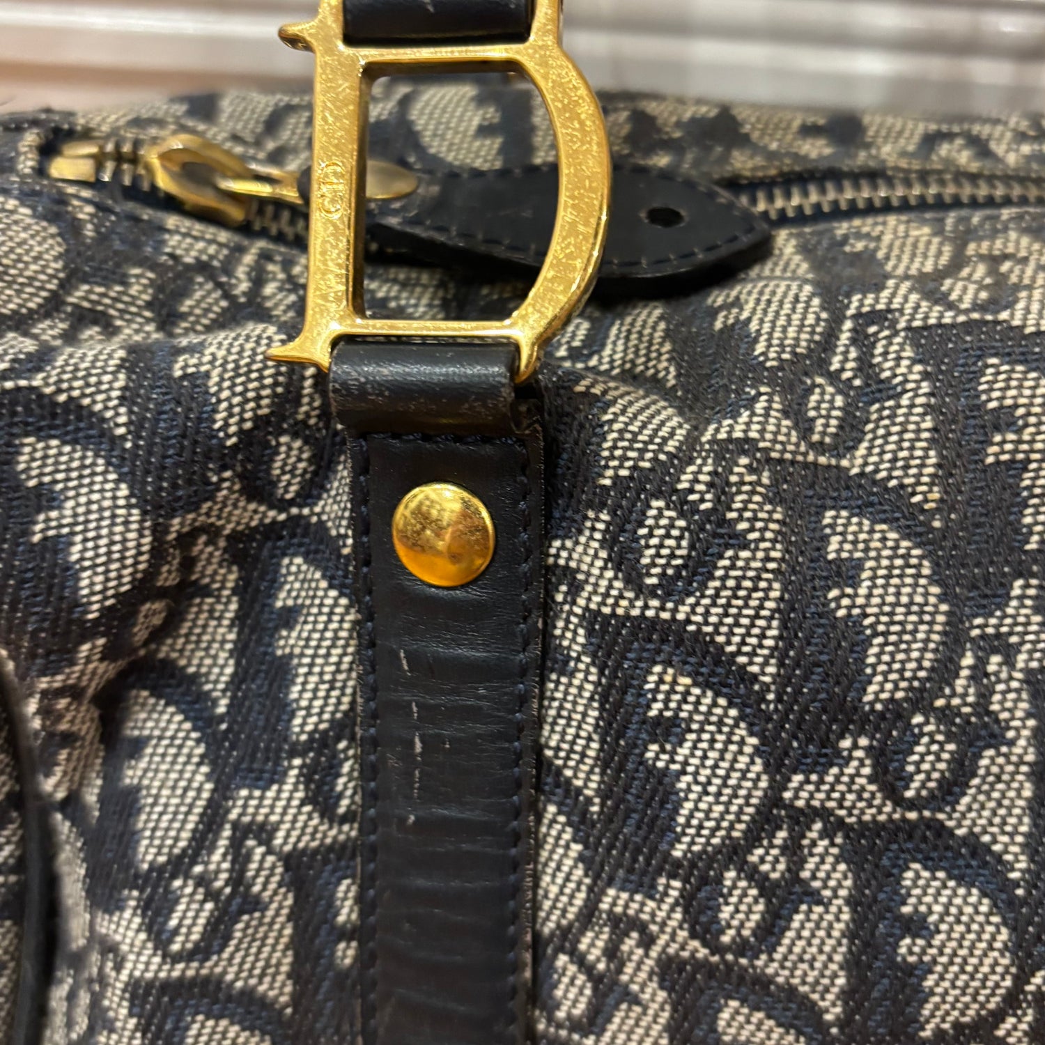 Trotter Canvas Boston Bag