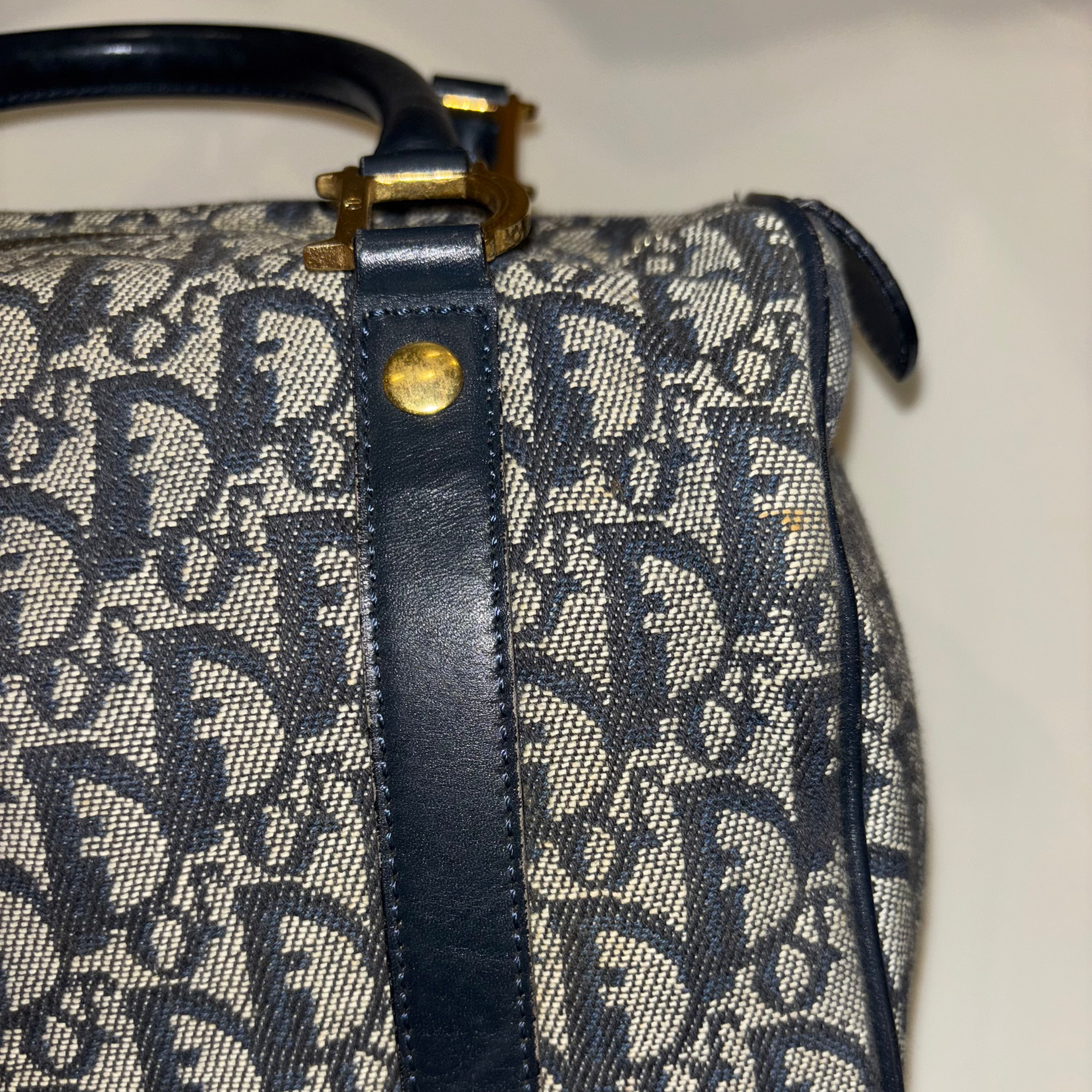 Trotter Canvas Boston Bag