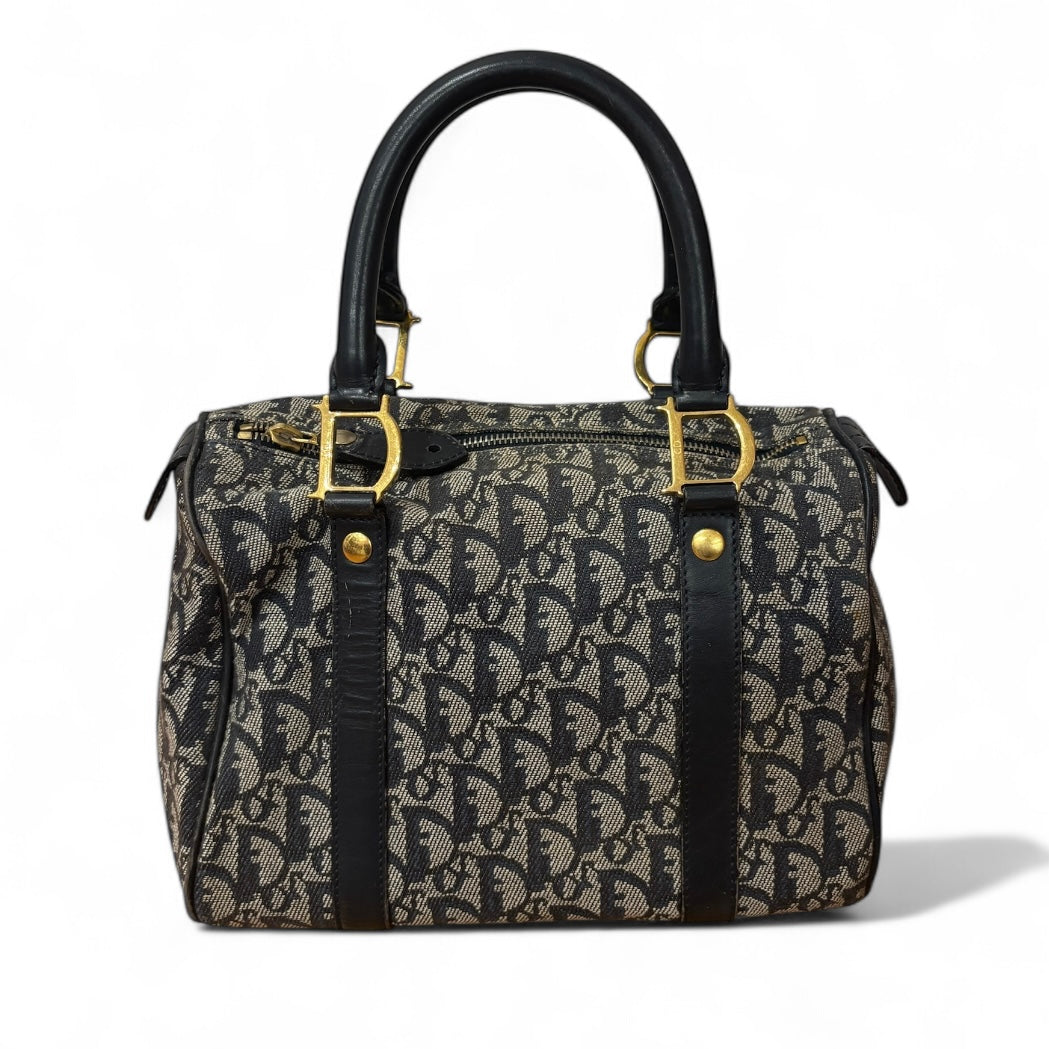 Trotter Canvas Boston Bag