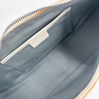 Celine Ava Bag in Sky Blue Macadam Canvas