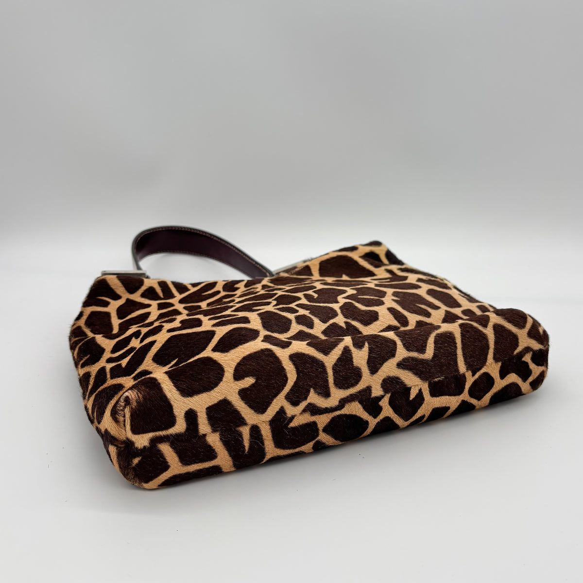 Fendi Giraffe-Print Pony Hair Hobo, Early 2000s