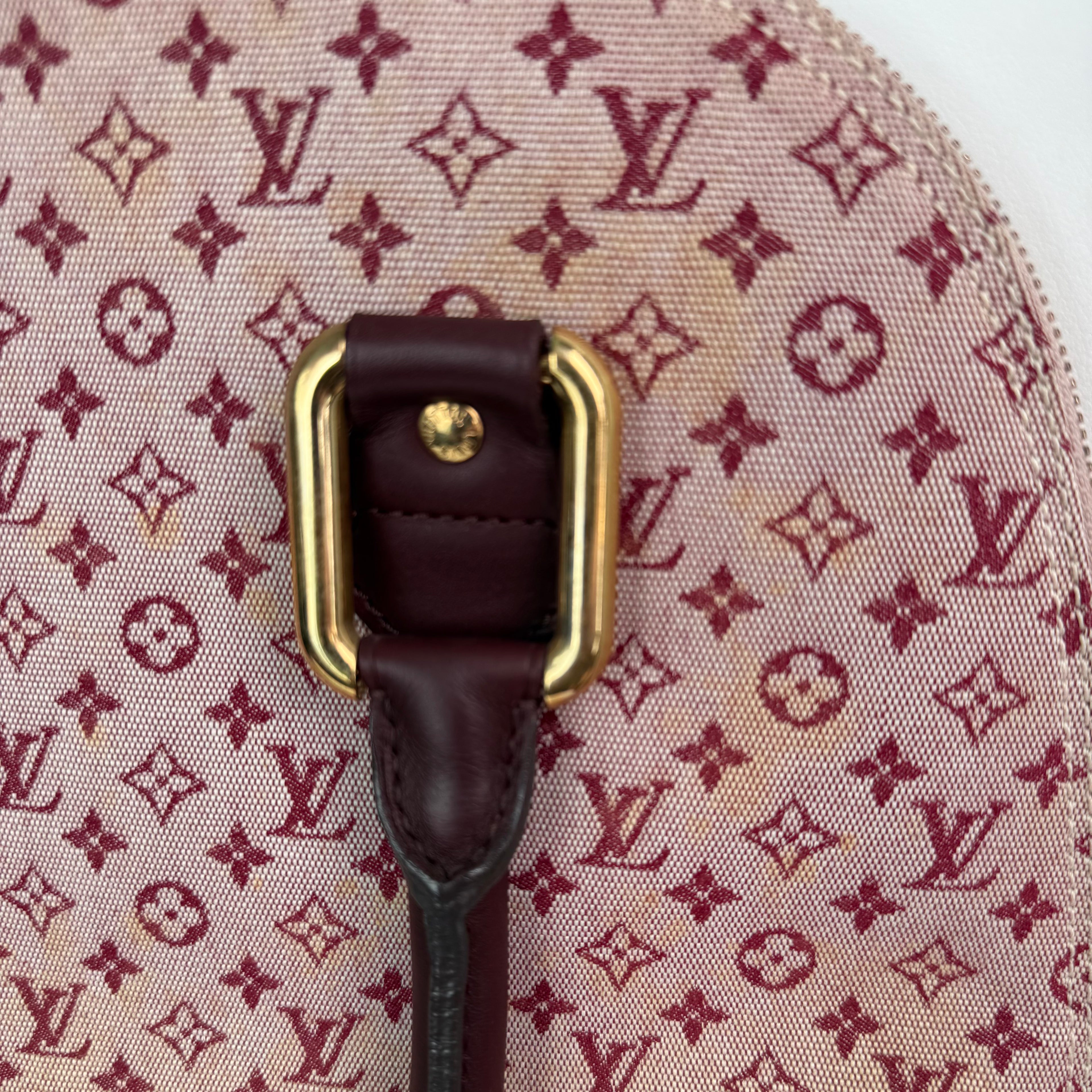 Alma O — Monogram Cherry, Gold Hardware