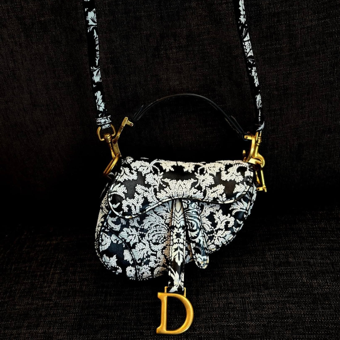 Dior Micro Saddle Bag