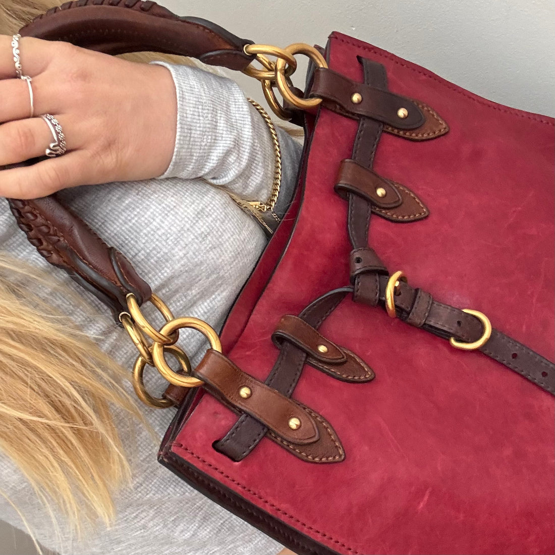 Leather Crossbody Bag